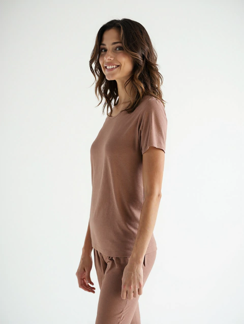 Pijama Feminino Mocha - comprar online