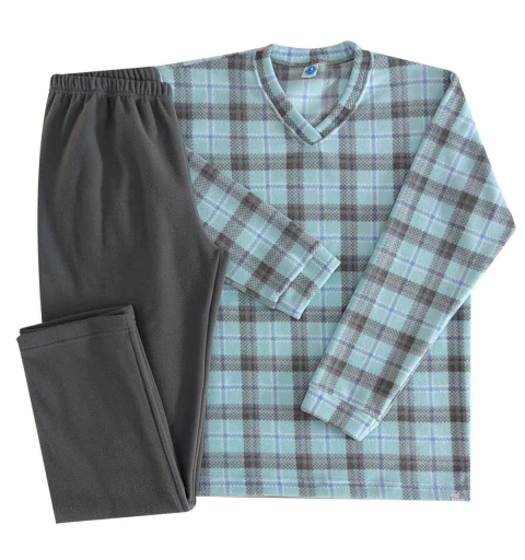 Pijama Longo Masculino Acqua em Microsoft - comprar online