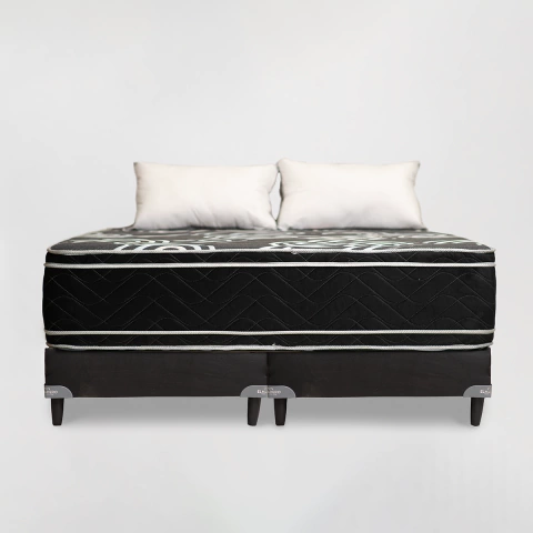 CONJUNTO INSIGNIA QUEEN + BASE 160 X 200 + 2 ALM. - comprar online