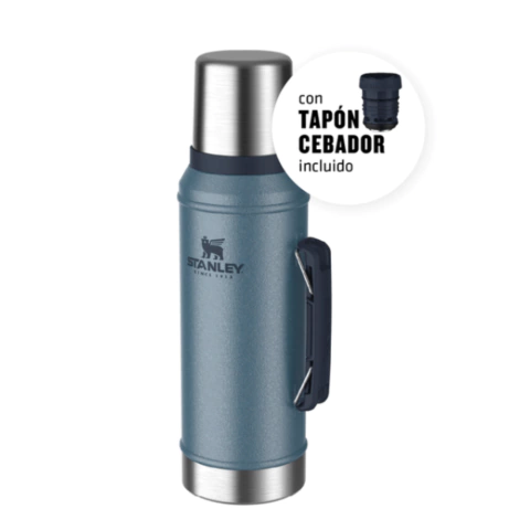 Termo Stanley Clasico Con Manija Y Tapon Cebador | 950 ml.