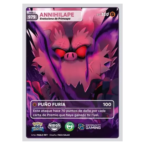 Carta CD Annihilape Noviembre 2024 - comprar online