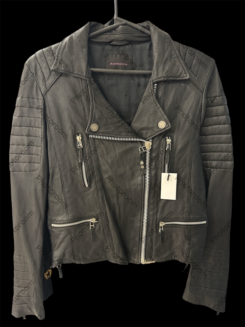 Campera cuero RAPSODIA talle M