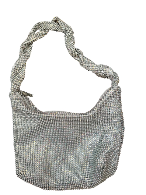 Cartera ZARA plateada