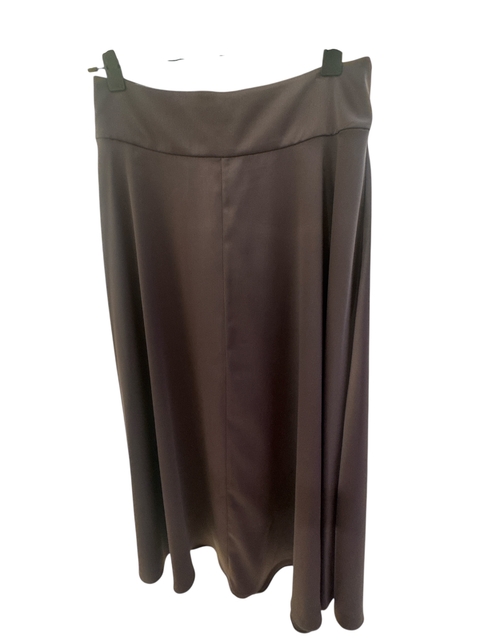 Falda satinada H&M talle 40