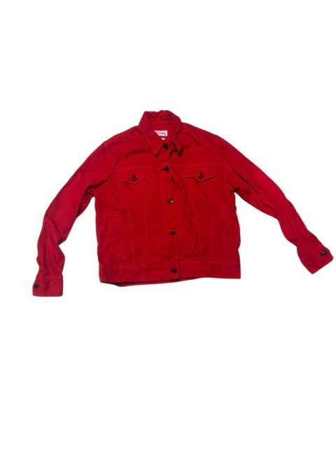 Chaqueta denim roja RAG & BONE talle M