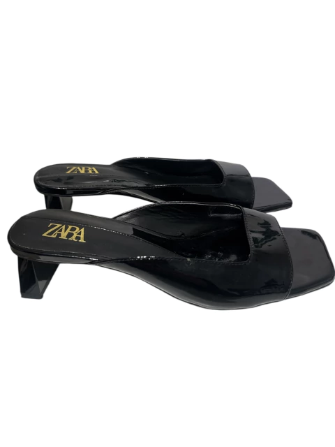 Sandalias acharoladas ZARA talle 36