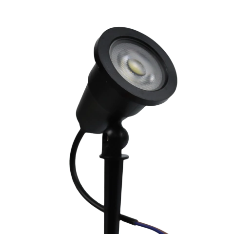 Kit 8 Espeto de Jardim LED 7W Branco Frio Bivolt IP66 Preto - comprar online