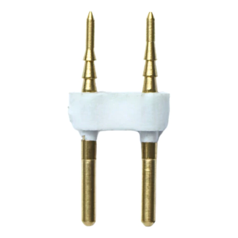 Kit 50 Un Pino H Aranha P/ Mangueira De Iluminação Led 6mm