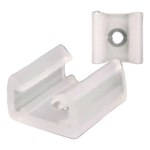 Kit 50 Presilha P/fixação Mangueira Led/fita Cob Chata 11mm