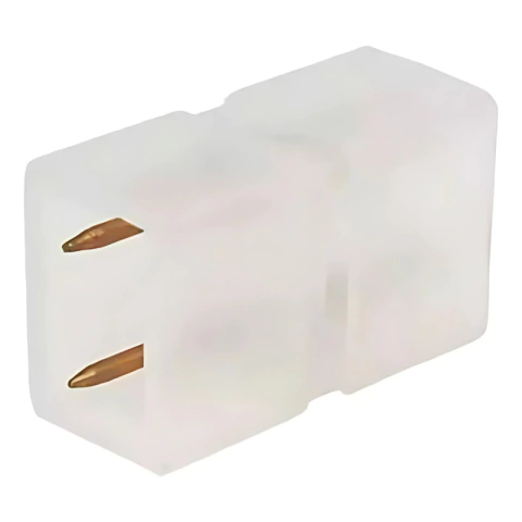 Kit 20 Emenda Reta P/ Mangueira Led Chata 5050 2 Vias