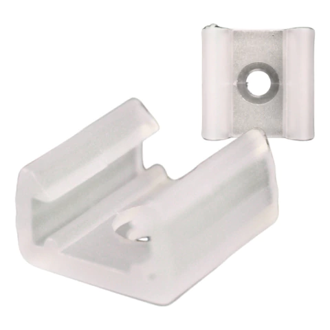 Kit 10 Presilha P/fixação Mangueira Led/fita Cob Chata 11mm