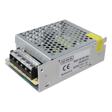 Fonte De Alimentação Chaveada 12v 10a 60w Colmeia Bivolt