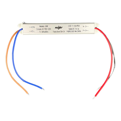 Kit4-fonte De Alimentação Slim Bivolt Saida 12v 3 Amperes