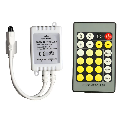 Kit 3 Controle + Controladora Para Fita Led 3k A 6k 24v