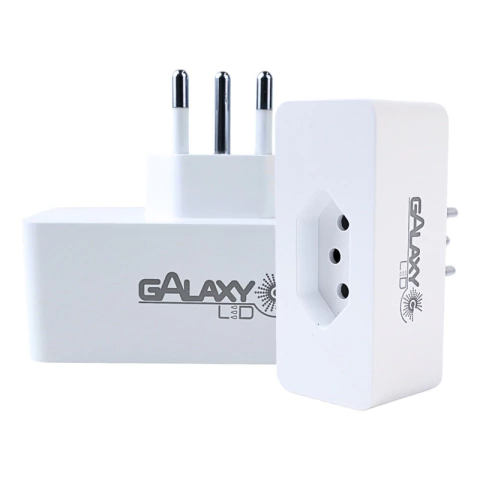 Tomada Wifi Plug Smart 16a Bivolt Alexa Google App Celular Cor Branco