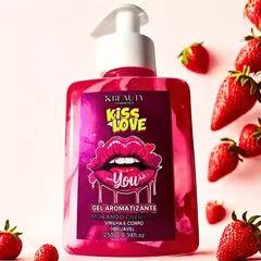 Gel Aromatizante Beijável Kiss Love - Kbeauty