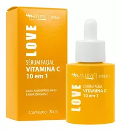 Sérum Facial Vitamina C 10 em 1 - Max Love