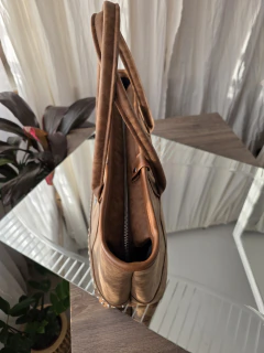 Cartera Shanghái-eco cuero chocolate humo - PRANA concept 947