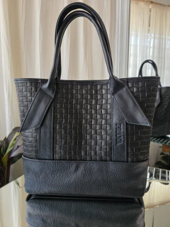 Cartera Seúl, CUERO trenzado - comprar online