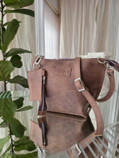 Bandolera Kioto-CUERO. SIN TACHAS - comprar online