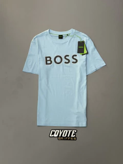 Camiseta Boss 50488793 Azul Bebe - comprar online