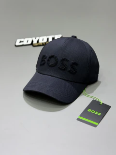 Boné Boss Logo 3d Dark Blue