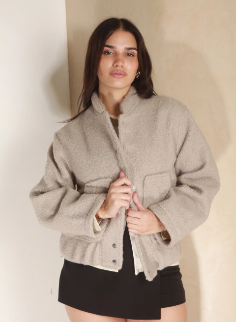 CAMPERA BOUCLE