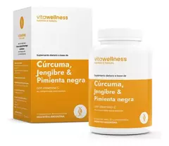 Cúrcuma jengibre y limón x30 comprimidos - comprar online