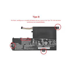 Bateria para notebook Lenovo L15L3PB0 320S - BestBattery - imagem 4