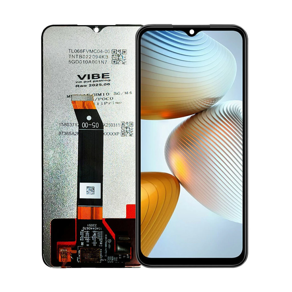 Tela Display Frontal para POCO M4 5G Sem Aro