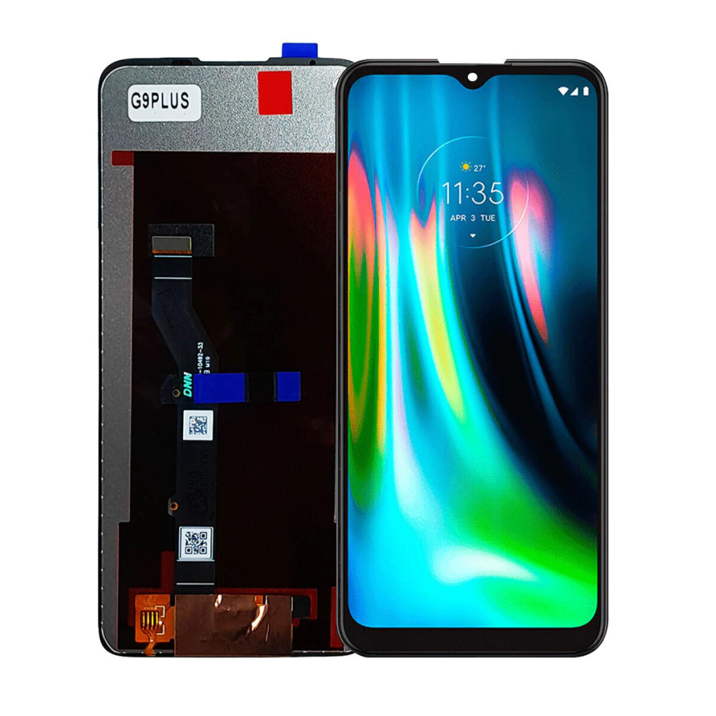 Tela Display Frontal para Motorola Moto G9 Plus Sem Aro