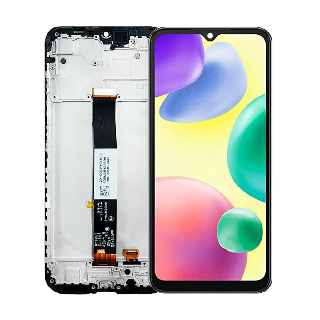 Tela Display Frontal para Xiaomi Redmi 10A Com Aro