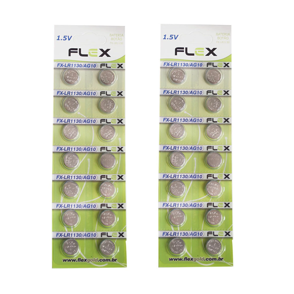 Kit com 28 unidades Bateria botão LR1130