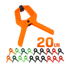 Jogo de 20 grampos multiuso com mola 2" - FortG - imagem 5