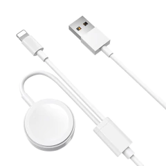 Cabo carregador 2 em 1 para Apple Watch e iPhone X-Cell mod. XC-CD-88 - imagem 1