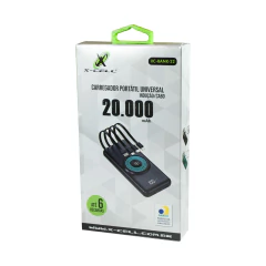 Carregador power bank portátil universal 20000 Mah mod. XC-BANK-22 - imagem 4