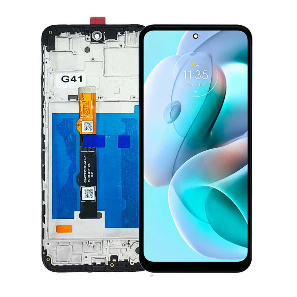 Tela Display Frontal para Motorola Moto G41 Incell Com Aro