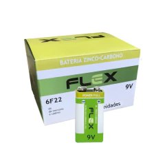 Kit 12 baterias 9v comum sensor de infravermelho microfone e radio - imagem 1