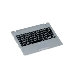 Teclado para notebook Samsung NP370 com top case - Prata - imagem 3