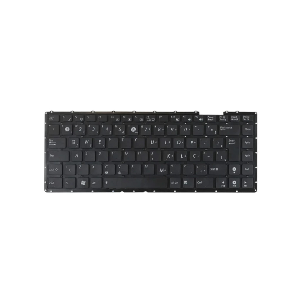 Teclado para notebook Asus X401 X401A Preto Abnt2