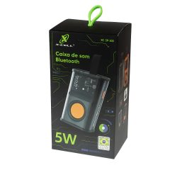 Caixa de som portátil Bluetooth 4.2 com led colorido X-Cell mod. XC-CP-300 - imagem 12