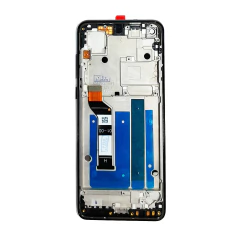 Tela Display Frontal para Motorola Moto One Vision Orig Com Aro Preto - imagem 3