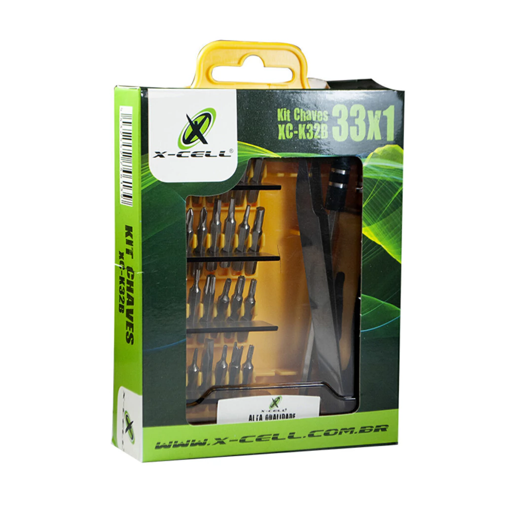 Kit de derramentas intercambiáveis - marca: x-cell -mod: 6032b