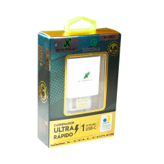 Fonte carregador tomada USB-C Turbo 30W 6.0A X-Cell mod. UR27-30W - imagem 2