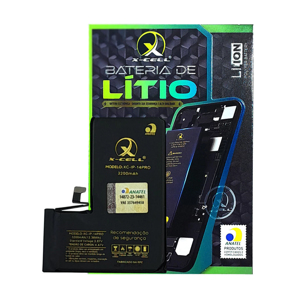 Bateria X-Cell compatível com Apple iPhone 14 Pro