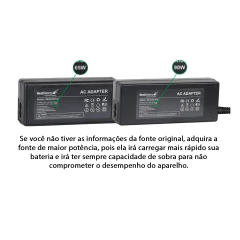 Fonte carregador para HP 240 245 246 250 255 G4 / G5 / G6 90W - BestBattery - imagem 5