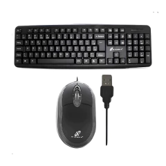 Kit teclado e mouse para computador notebook preto slim X-cell XC-CB-03 - imagem 2