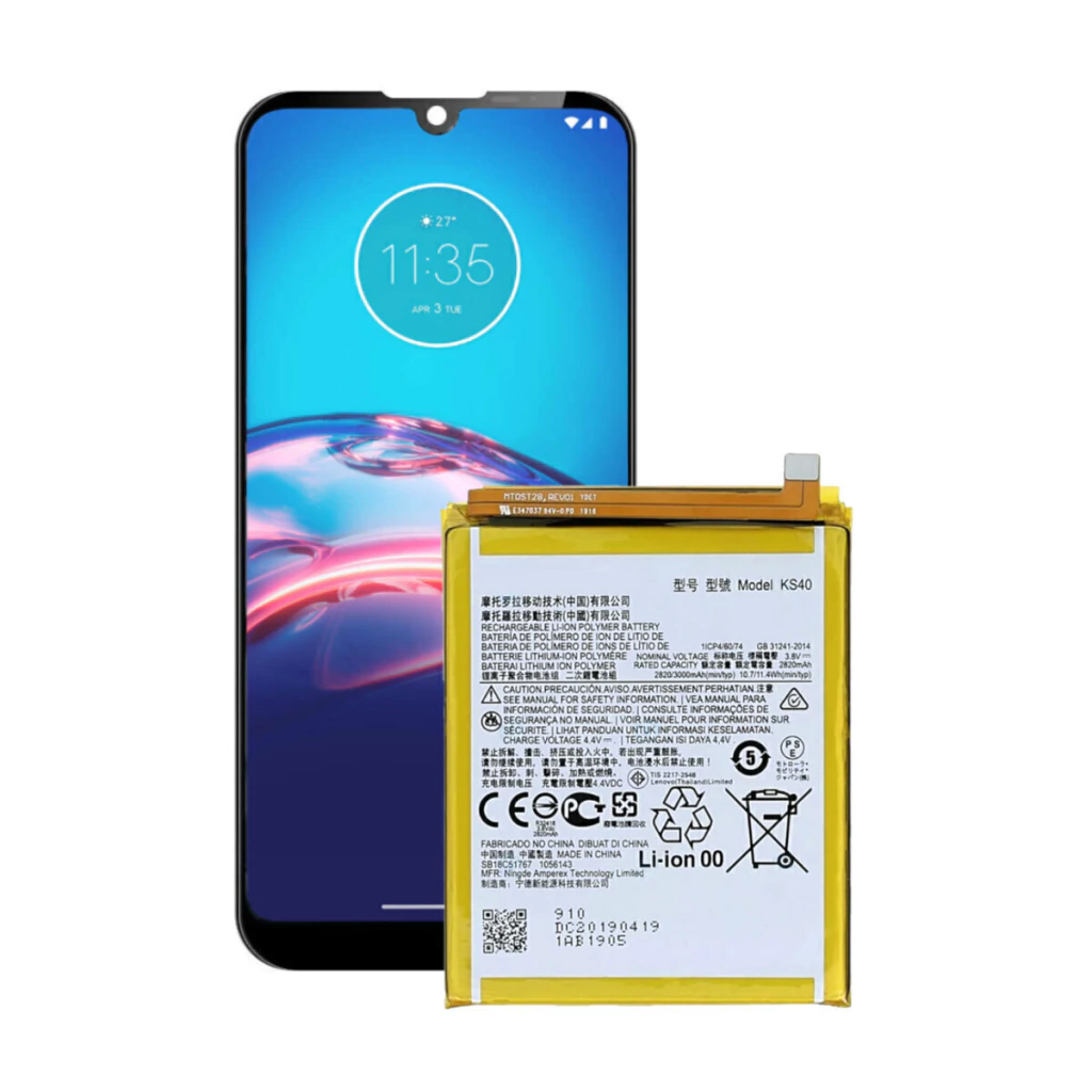 Kit display + bateria para Motorola Moto E6s