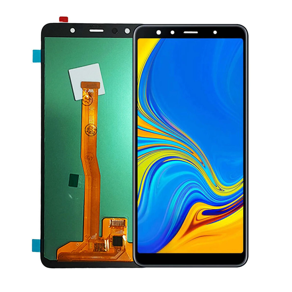 Tela Display Frontal para Samsung Galaxy A750 OLED Sem Aro