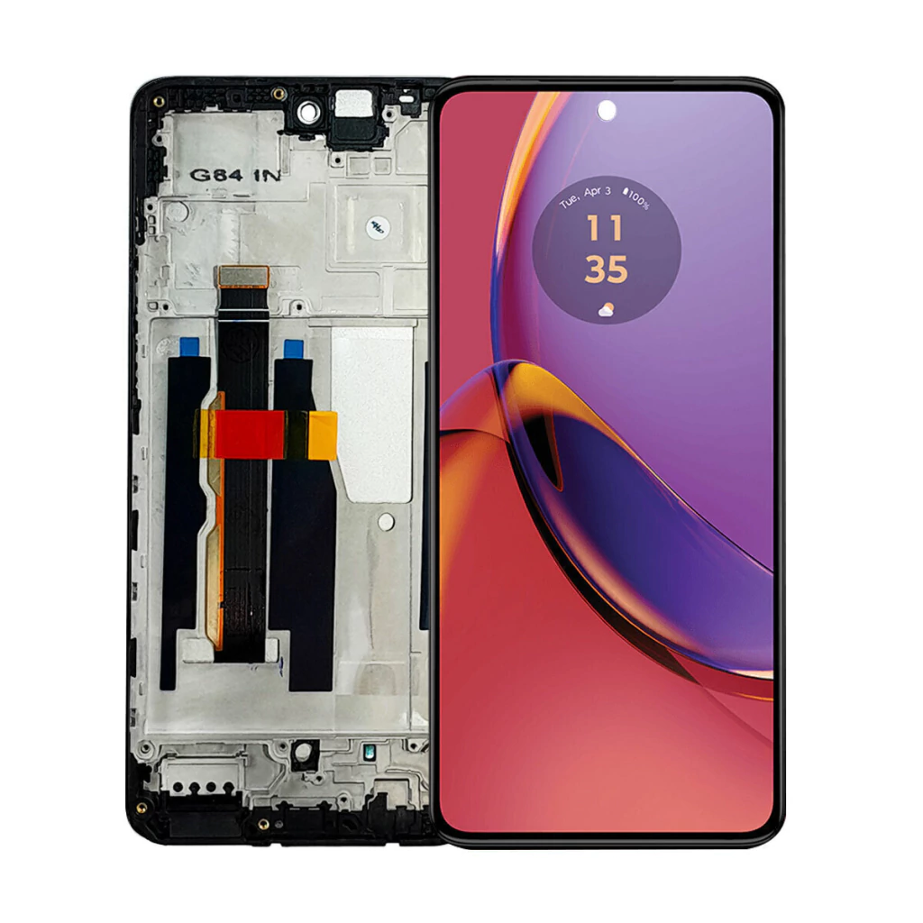 Tela Display Frontal para Motorola Moto G84 Incell Com Aro